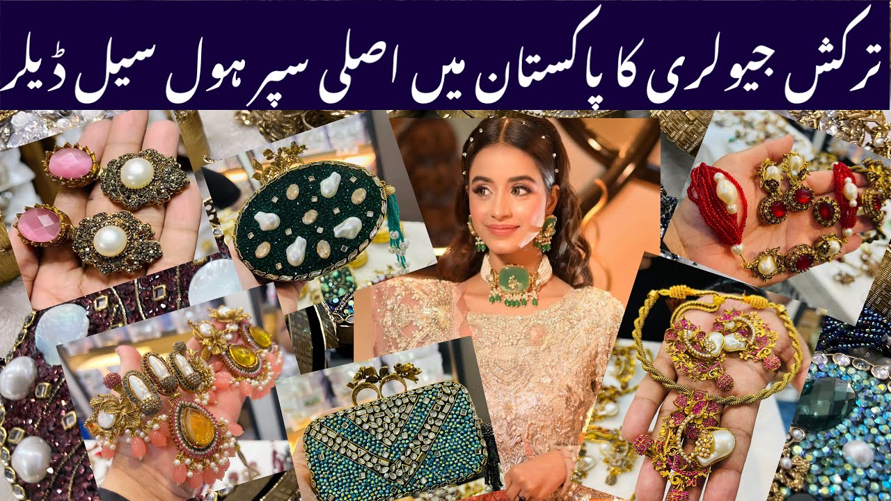 Turkish Jewellery Wholesaler Dealer In Pakistan | Designer Fancy Jewellery | Bridal Clutch Purse |