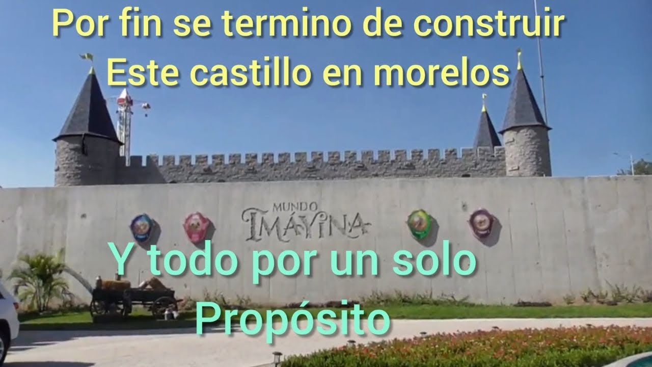 EL CASTILLO IMAYINA CONSTRUIDO ESPECIALMENTE PARA LOS NINOS CON CANCER Y OTRAS EL PRIMERO EN MEXICO
