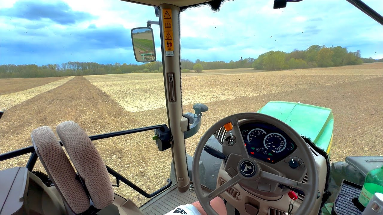 Drljanje i prprema za sjetvu kukuruza John Deere 6125R