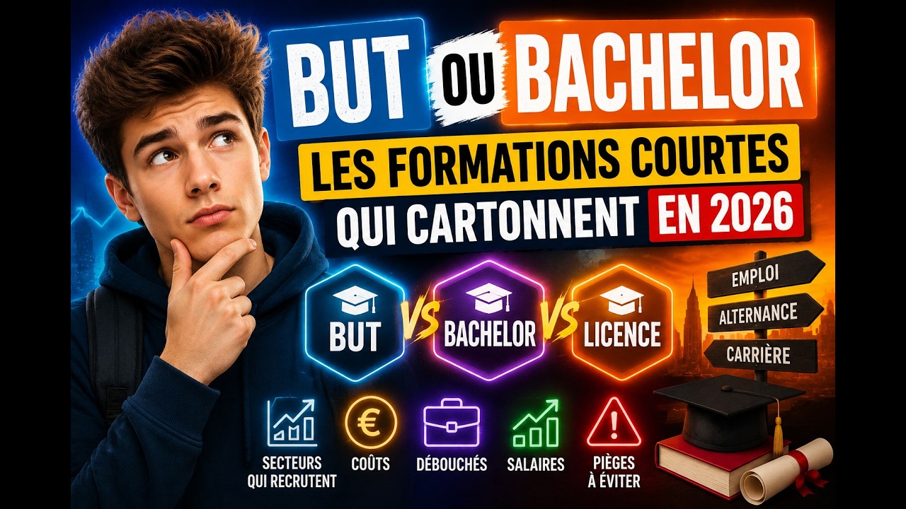 BUT ou Bachelor   Les Formations Courtes qui Cartonnent en 2026