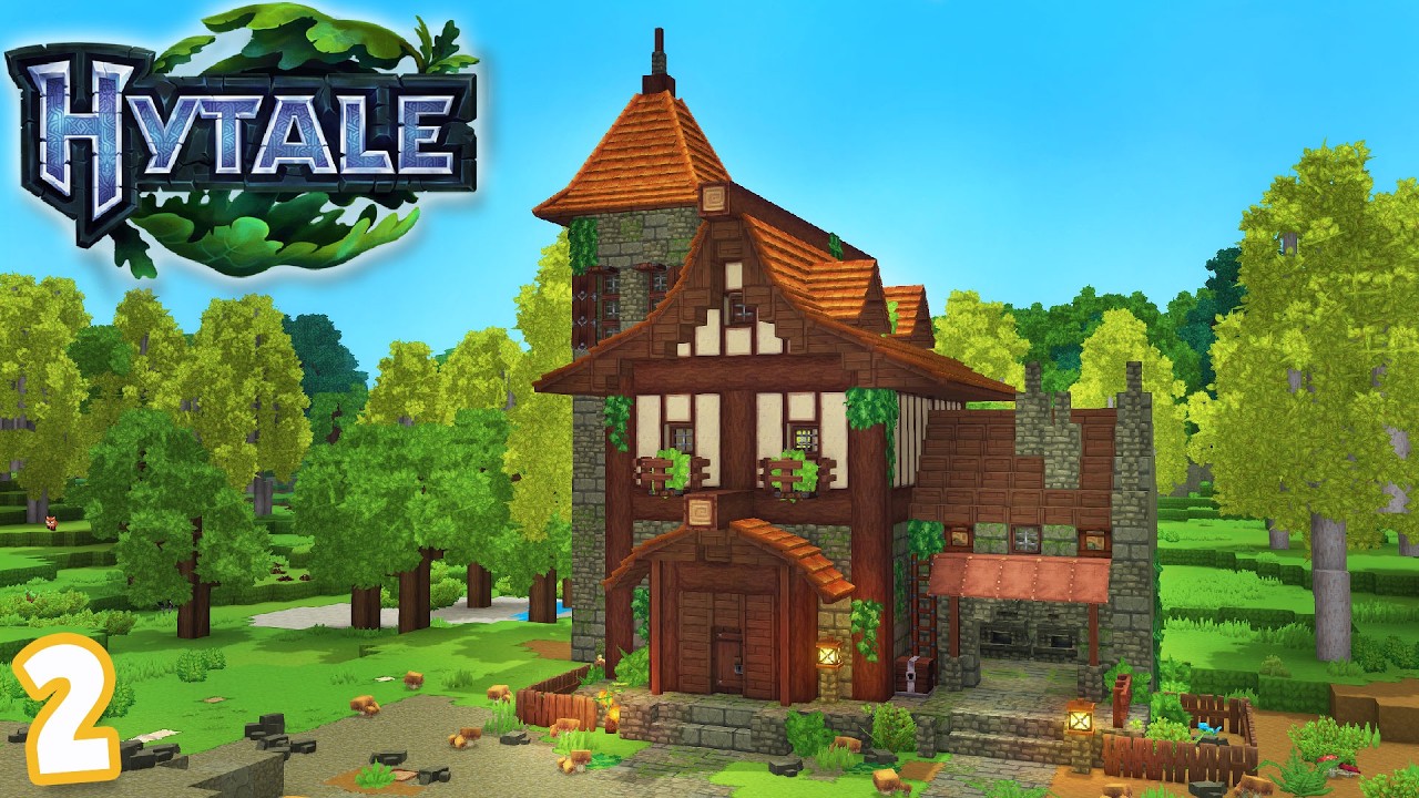 I Built the BEST Blacksmith in Hytale! - Episode 2