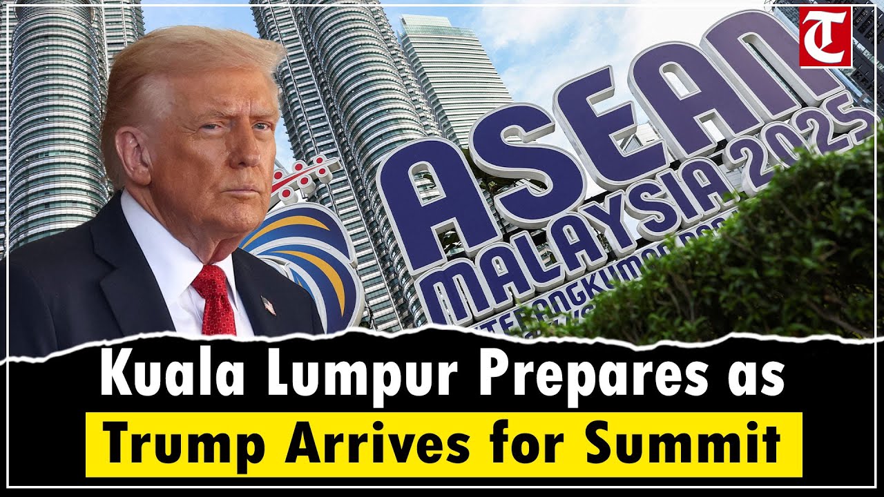 Trump Arrives in Kuala Lumpur | Heightened Security, Roads Calm Ahead of ASEAN Summit