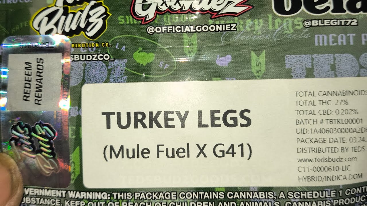Turkey legs by teds budz x gooniez