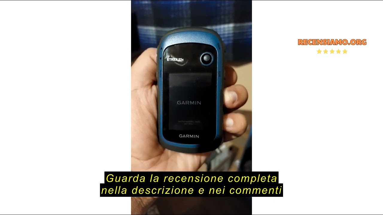 Recensione del Garmin 010-02256-00 eTrex 22x, robusto navigatore GPS portatile, nero/blu navy