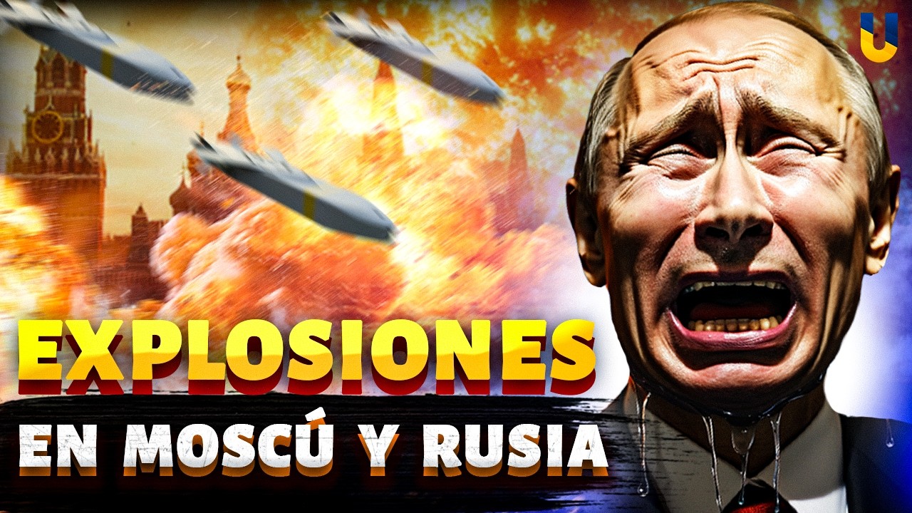 Putin ESCAPA del Kremlin entre explosiones! Rusia en shock. Moscú CIERRA aeropuertos