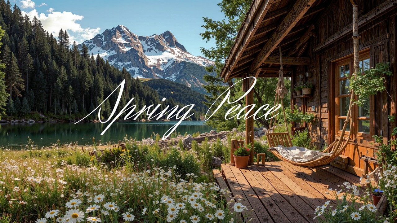 Spring Peace | Soft Acoustic Guitar for Relax, Study & Spring Ambience