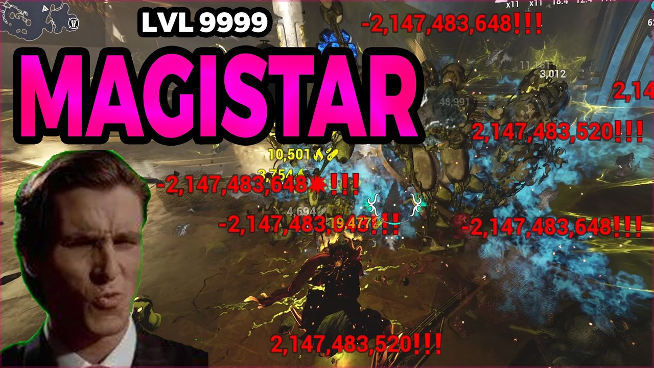 This Magistar Build SLAMS Back! Level 9999 Steel Path [Warframe]