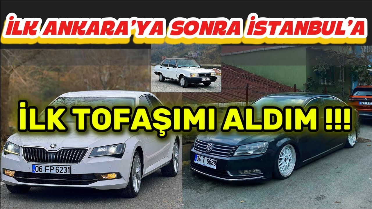 BİR ARABA ALACAKTIK, İKİ TANE ALDIK !!!