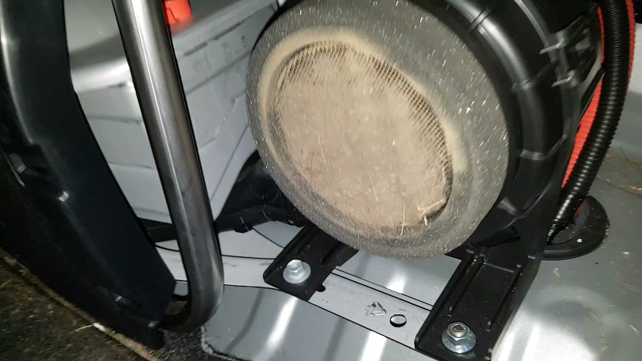 2014 corolla fielder hybrid battery fan almost blocked with dust.