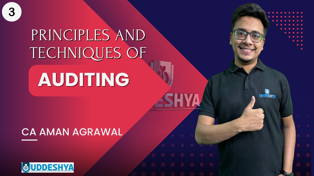 #3 PRINCIPLES AND TECHNIQUES OF AUDITING | B.COM | ODISHA | HINDI