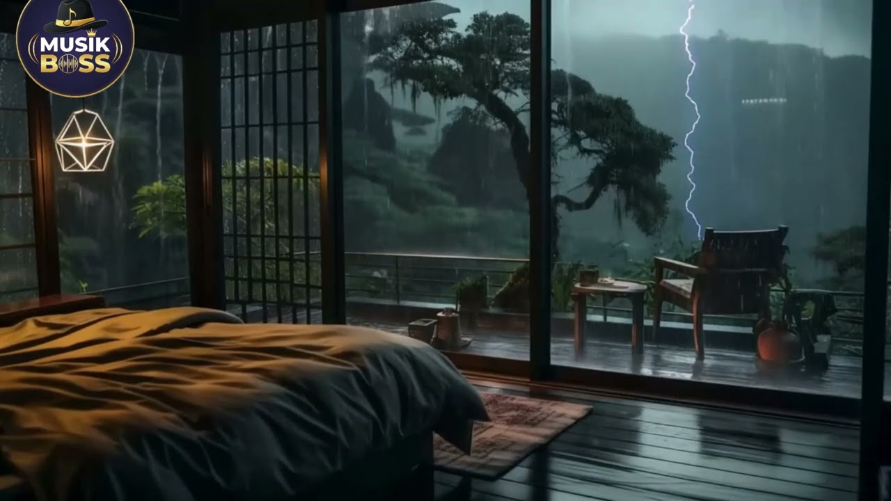 Soft Rain Ambience for Sleeping 😴 Calm Rain Sounds for Deep Relaxation