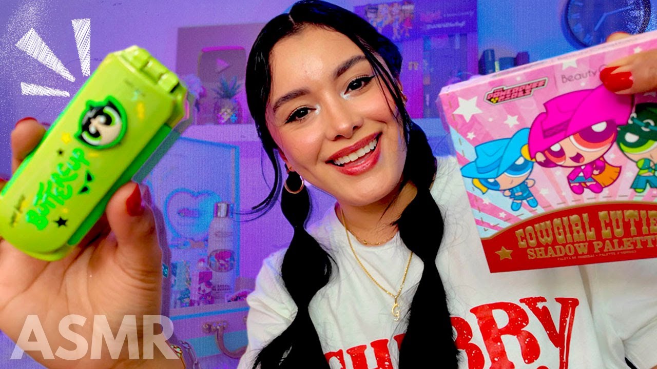 💖 Tu hermana mayor 😍 TE REGALA maquillaje 💄 y te maquilla lindo I ASMR en ESPAÑOL I Ges ASMR