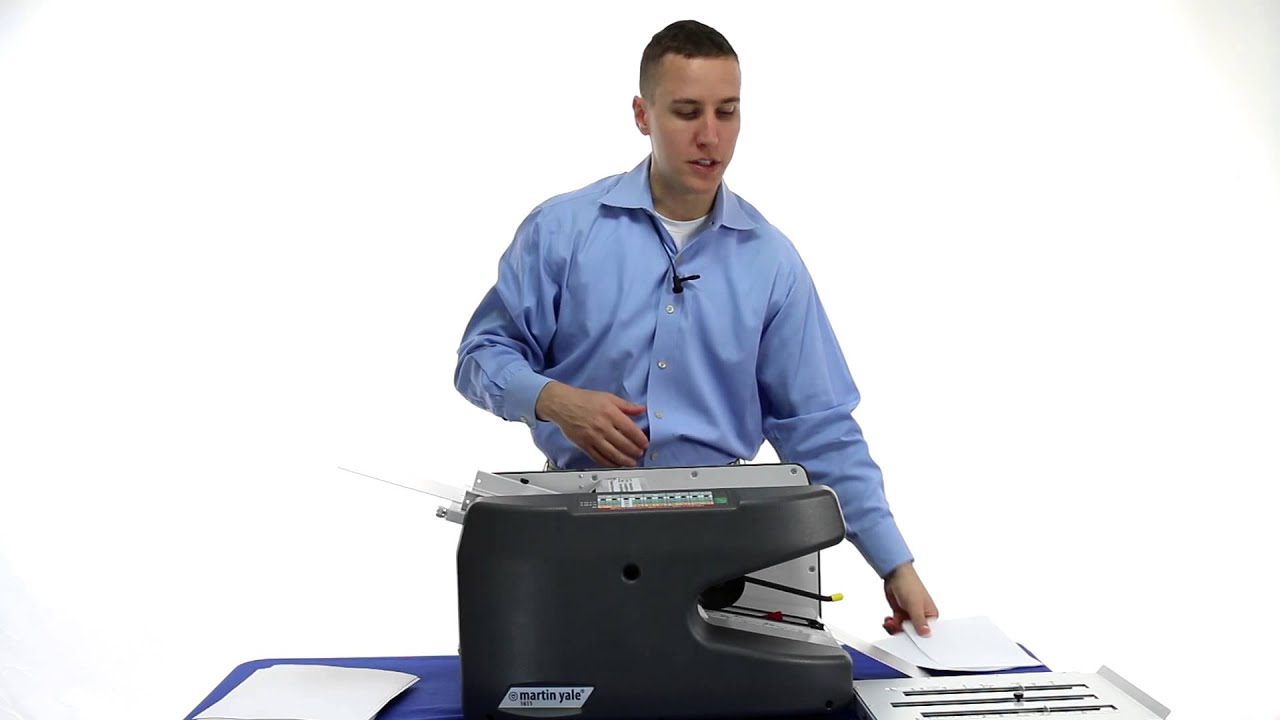 Martin Yale 1611 Paper Folding Machine Review & Guide