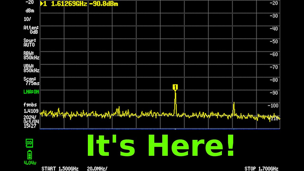 Skinwalker Ranch 1.6GHz signal At Home? (signal investigation)