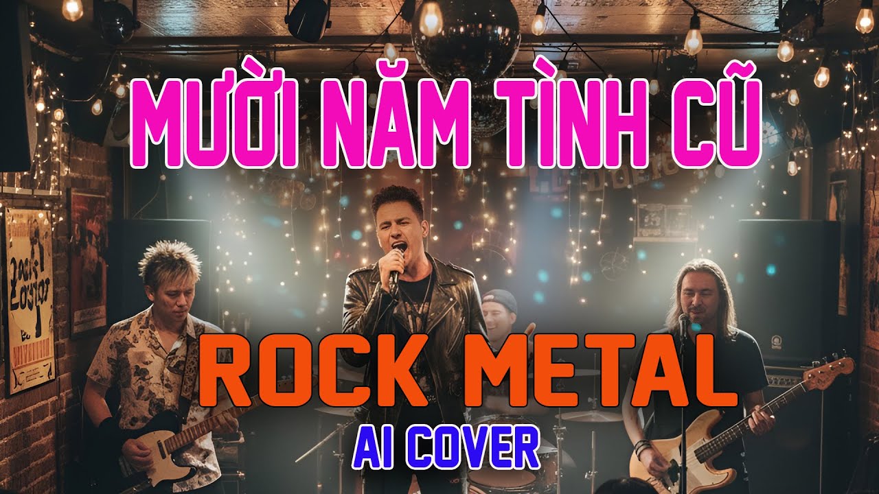 Mười Năm Tình Cũ 🔥 Rock Metal - Bản nhạc nghe quá đỉnh 🔥 Hải Đăng AI