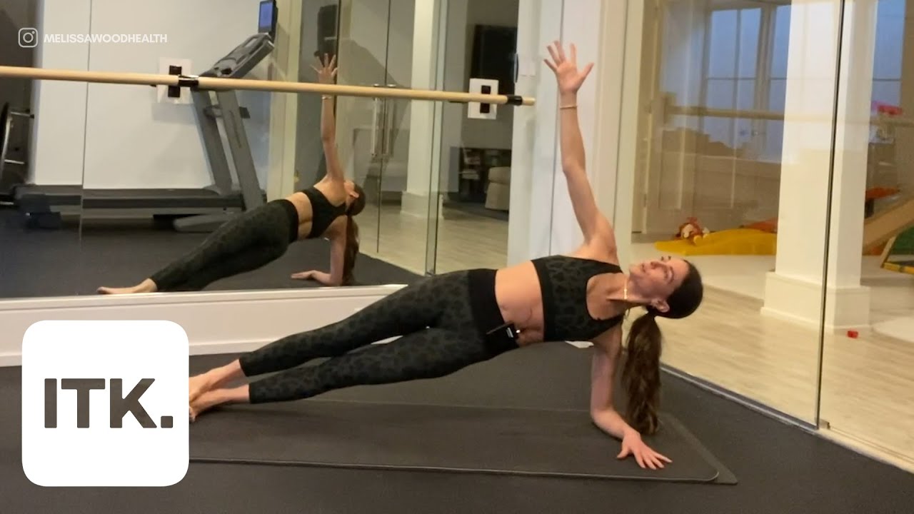 5-minute ab workout by Melissa Wood Health | No equipment needed
