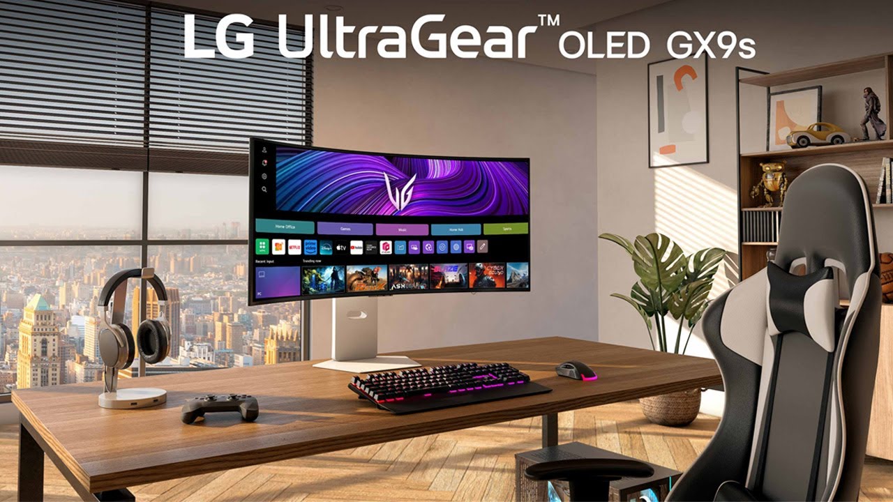 39-дюймовый игровой монитор UltraGear&trade; OLED WQHD 240 Гц, 0,03 мс, изогнутый 800R, с webOS &ndash; 39GX90SA