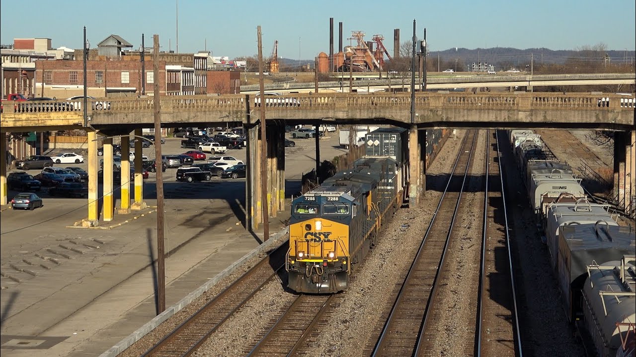 (4K) Railfanning the Birmingham area Part 1 12-19-25
