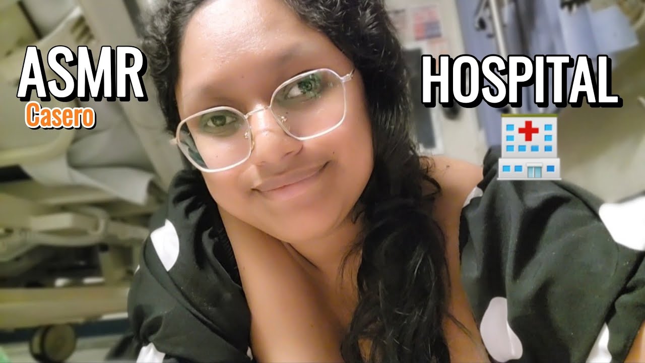 ASMR COMIENDO EN EL HOSPITAL 🏥