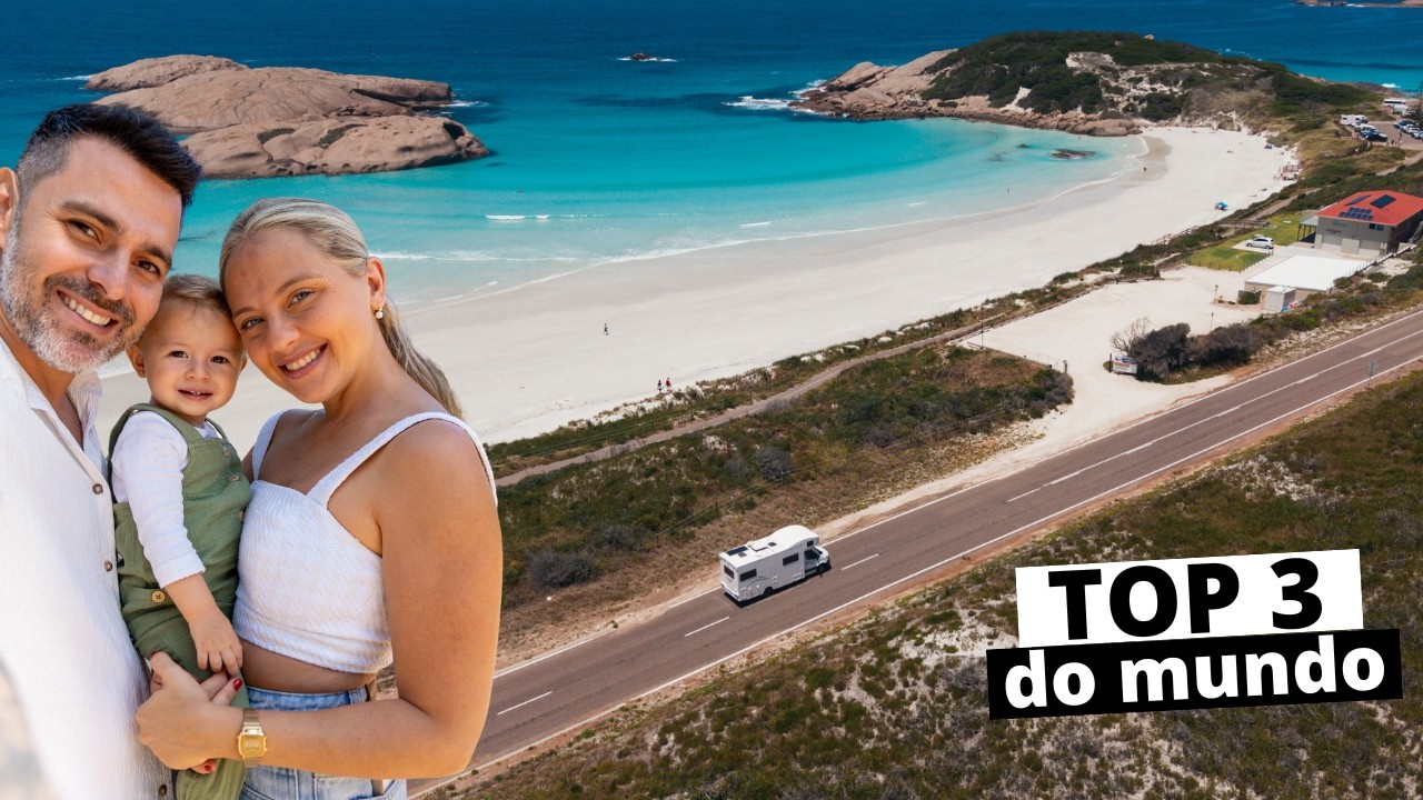 PRAIAS QUE NÃO PARECEM REAIS - Western Australia de Motorhome | EP.2