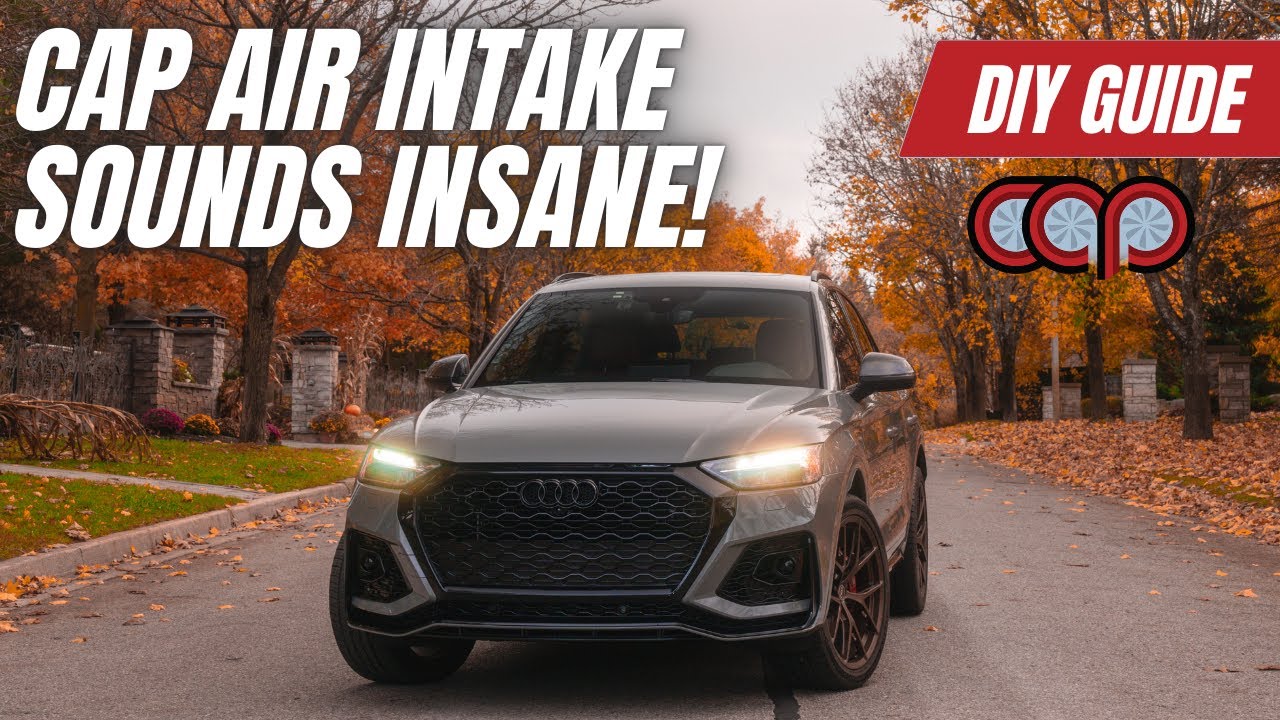 How To Install  B9/B9.5 Audi SQ5 CAP Air Intake [Sounds INSANE] | CanAuto Performance