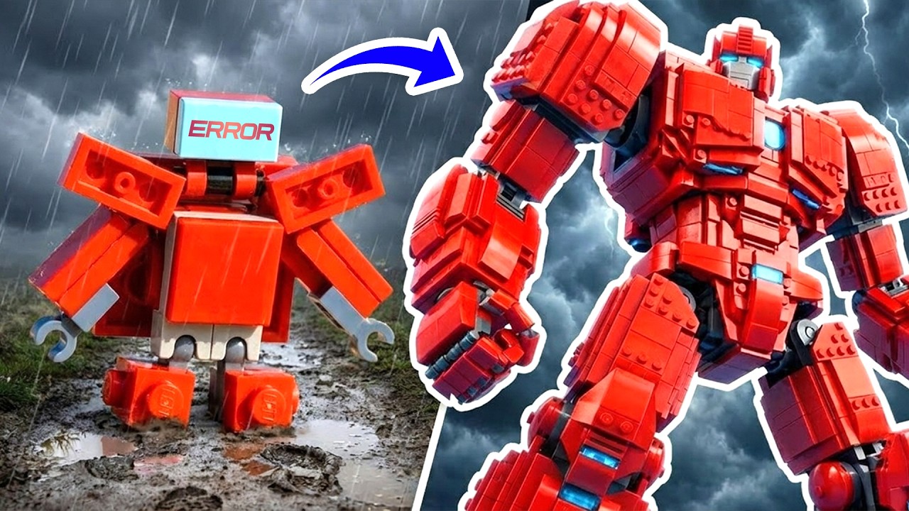 LEGO Transformers: Mini Builds vs Massive Builds!