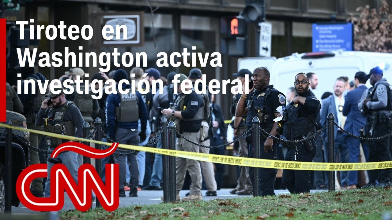 Detienen a un sospechoso tras tiroteo en Washington