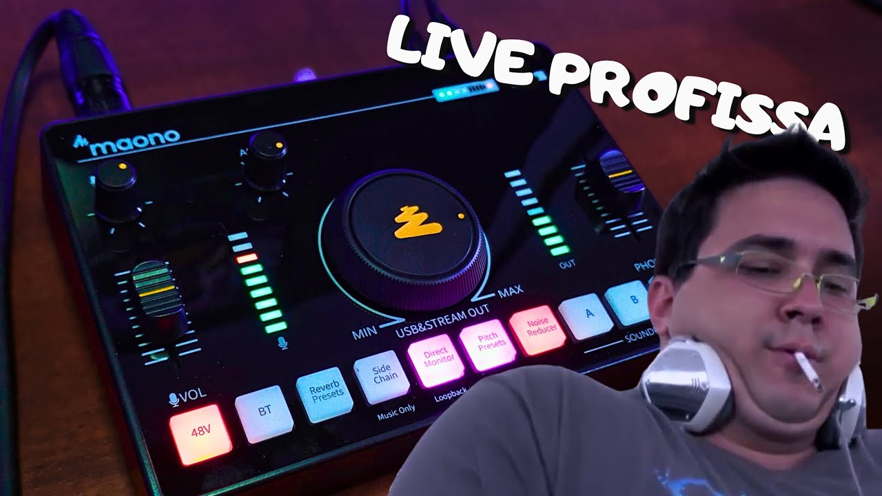 A Interface de áudio que FUNCIONA e tem TUDO... Maono C2 Neo