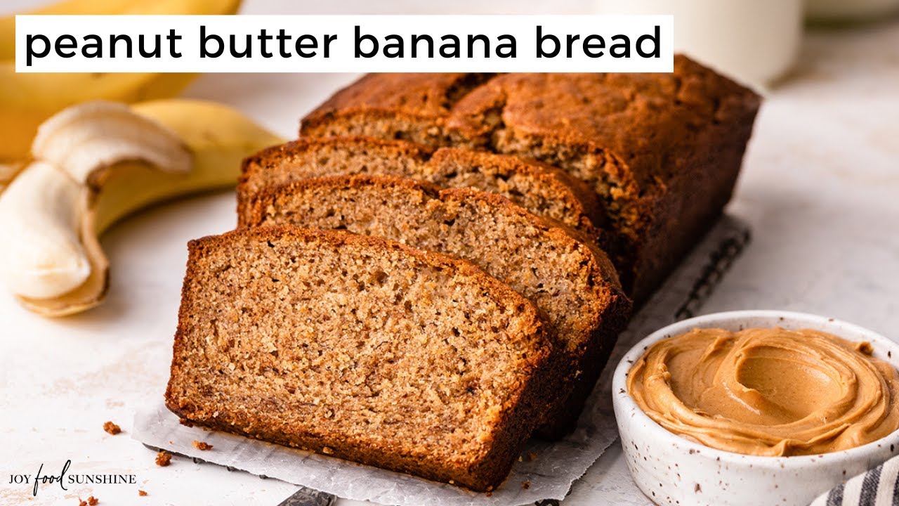 Peanut Butter Banana Bread Recipe