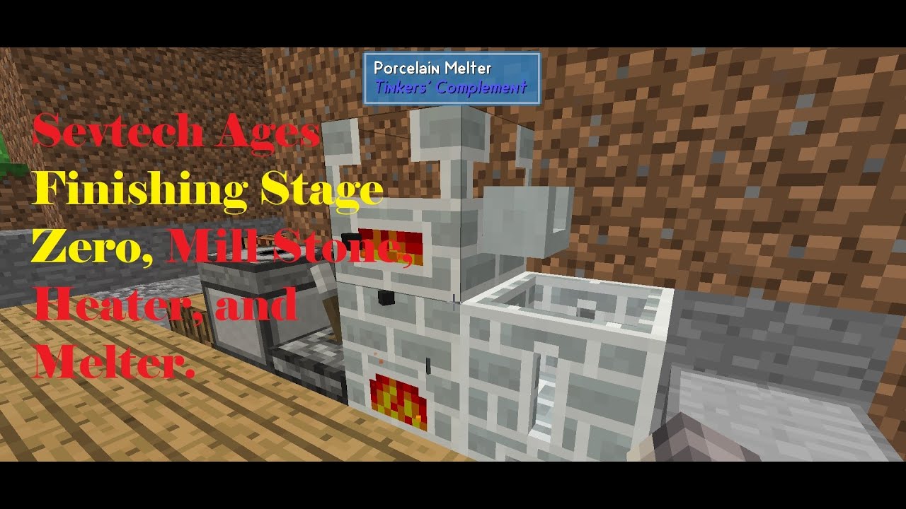 sevtech - tutorial part 3 Finishing stage one. Horse power mod, dark gems, melter and heater base.