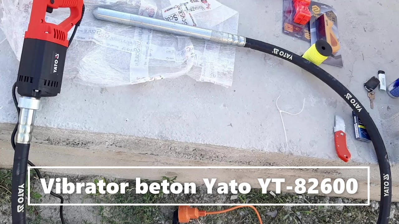 Vibrator beton Yato