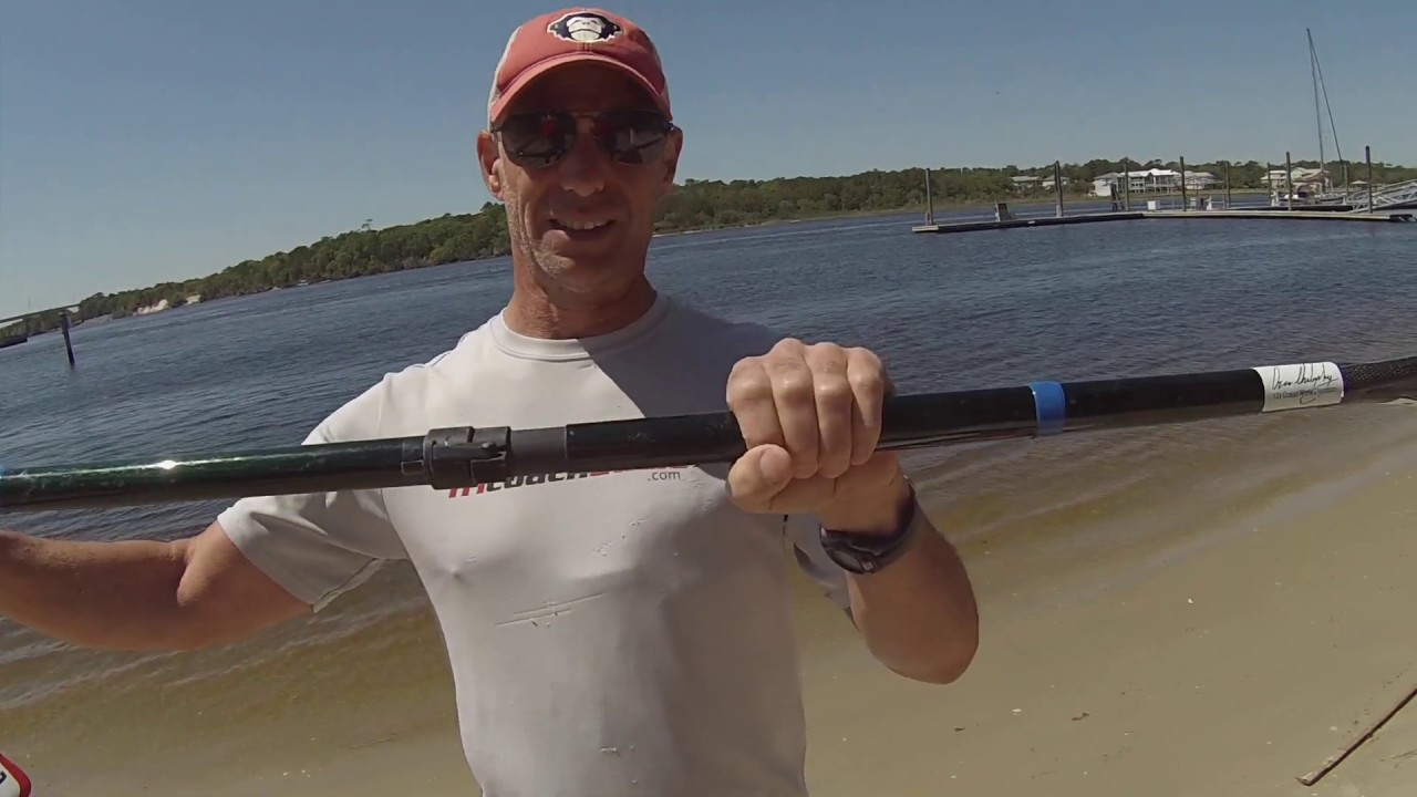 How To Adjust A Surfski Paddle, Feather the Blade