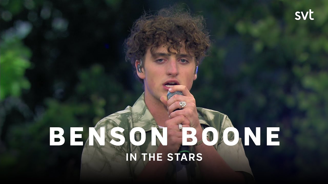 Benson Boone &ndash; In the stars | Alls&aring;ng p&aring; Skansen 2022 | SVT