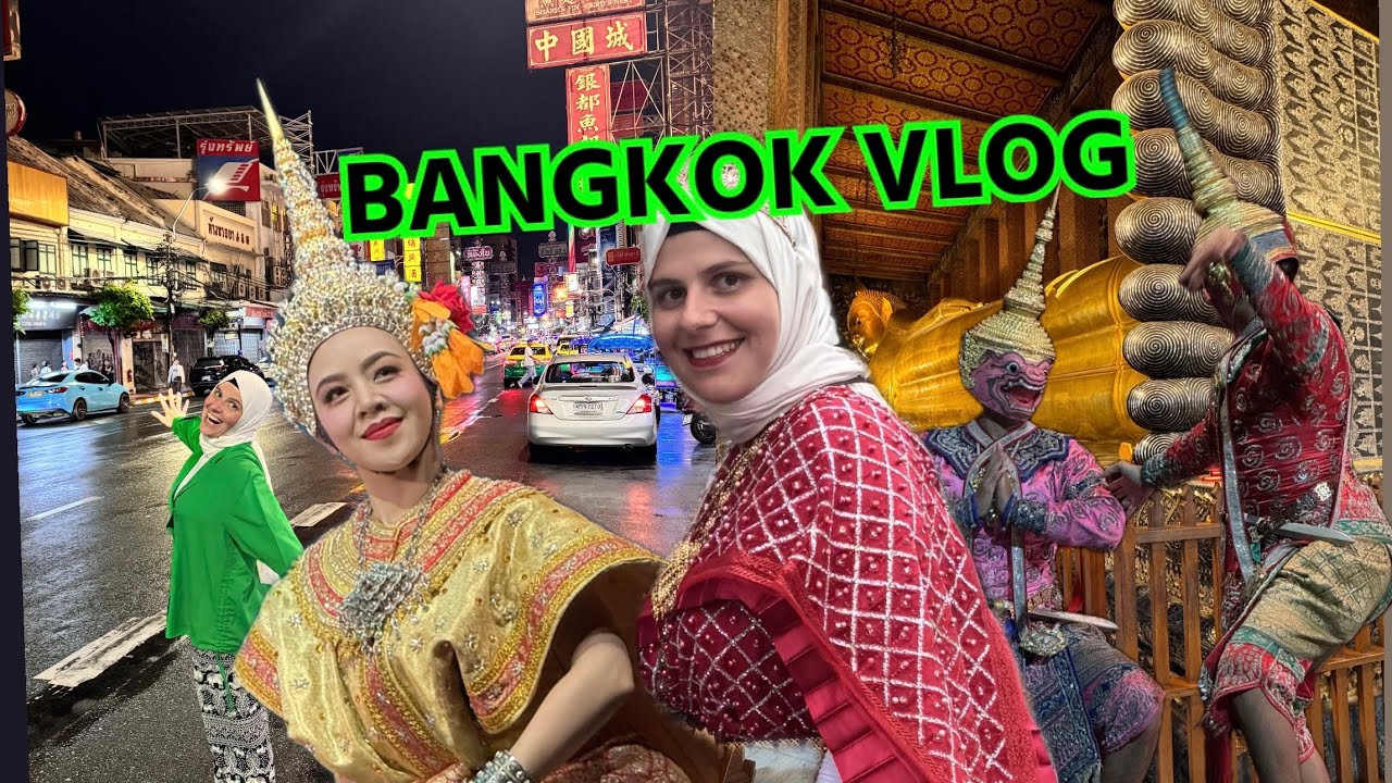 Bangkok VLOG(havalimanı-pasaport-ulaşım- gezi-turlar) Bangkok hakkında her şey...