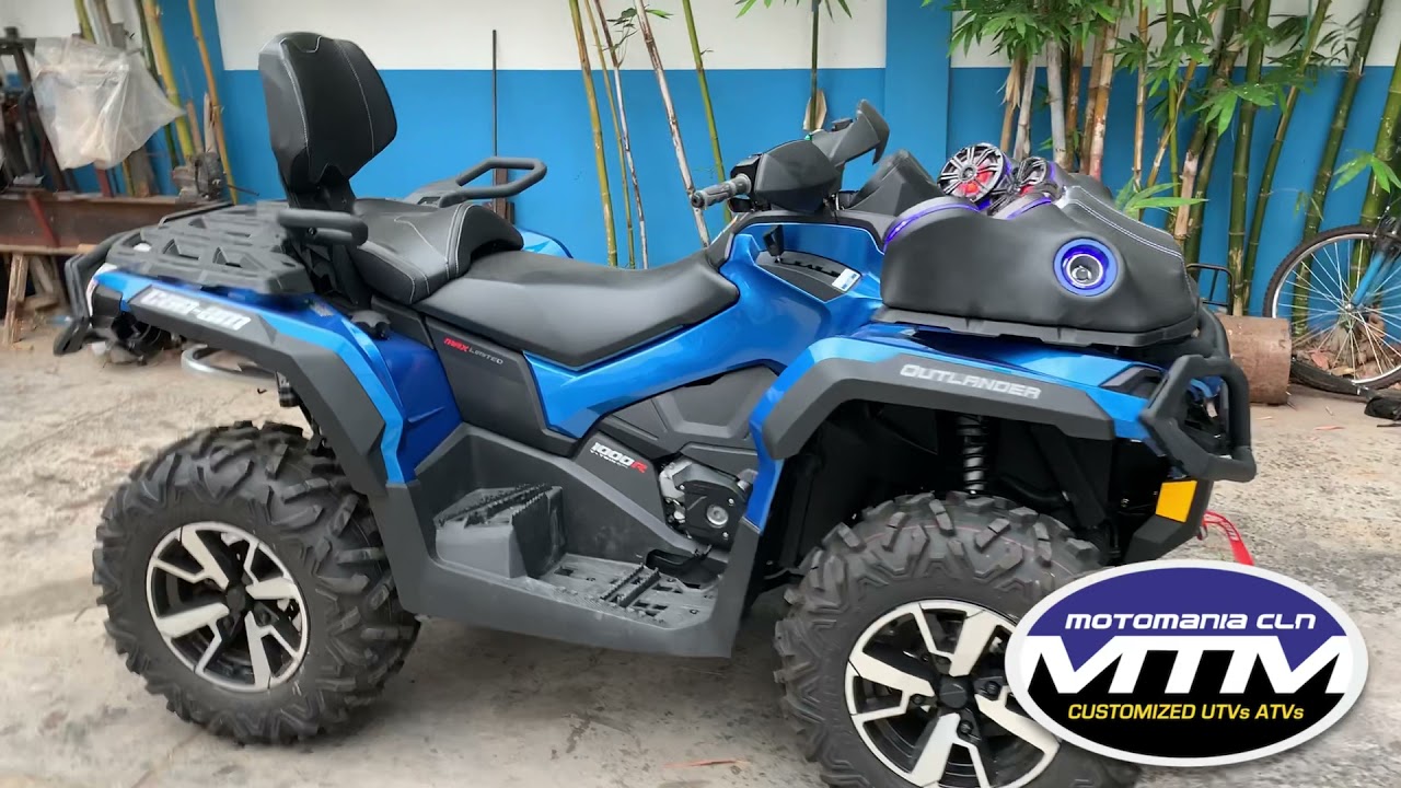 Motomania cln sistema de sonido para Can am outlander 1000