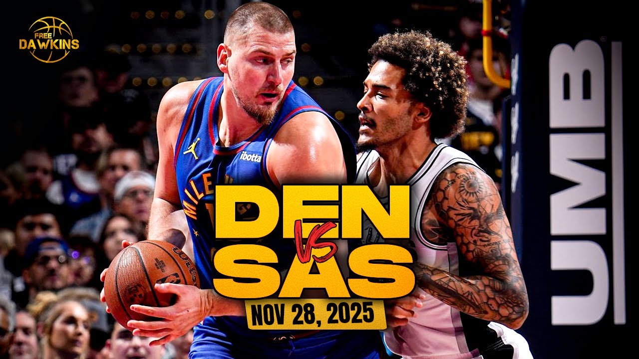 Denver Nuggets vs San Antonio Spurs Full Game Highlights | Nov 28, 2025 | FreeDawkins