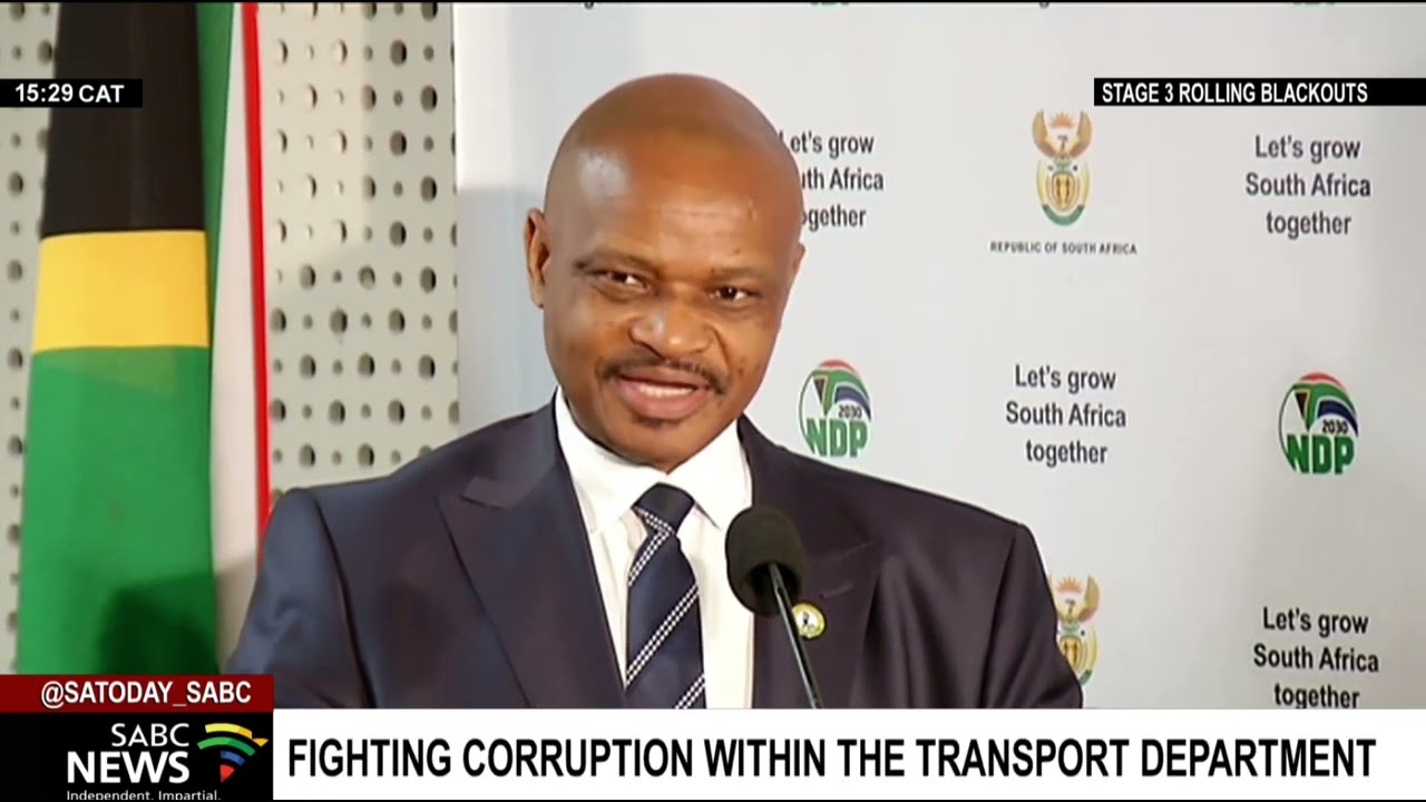 The SIU fights corruption at various entities of the Department of Transport