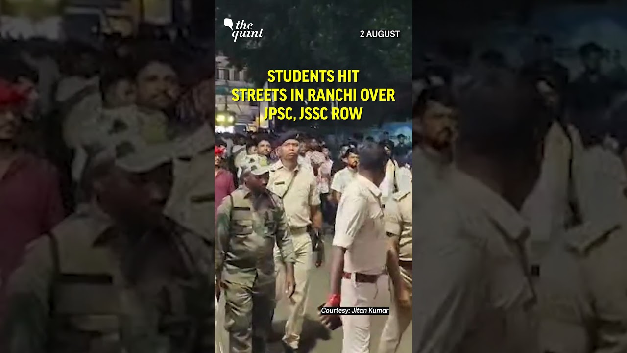 Ranchi Students Protest Over JPSC, JSSC Recruitment Row, Seek CBI Probe | The Quint