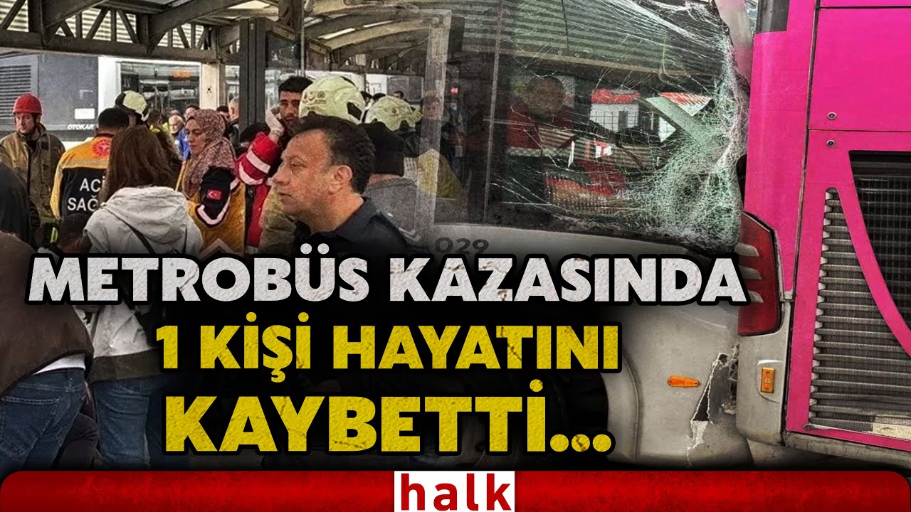 Beylikdüzü'nde metrobüs kazası: 1 ölü, 3'ü ağır 22 yaralı! Yeni görüntüler ortaya çıktı!