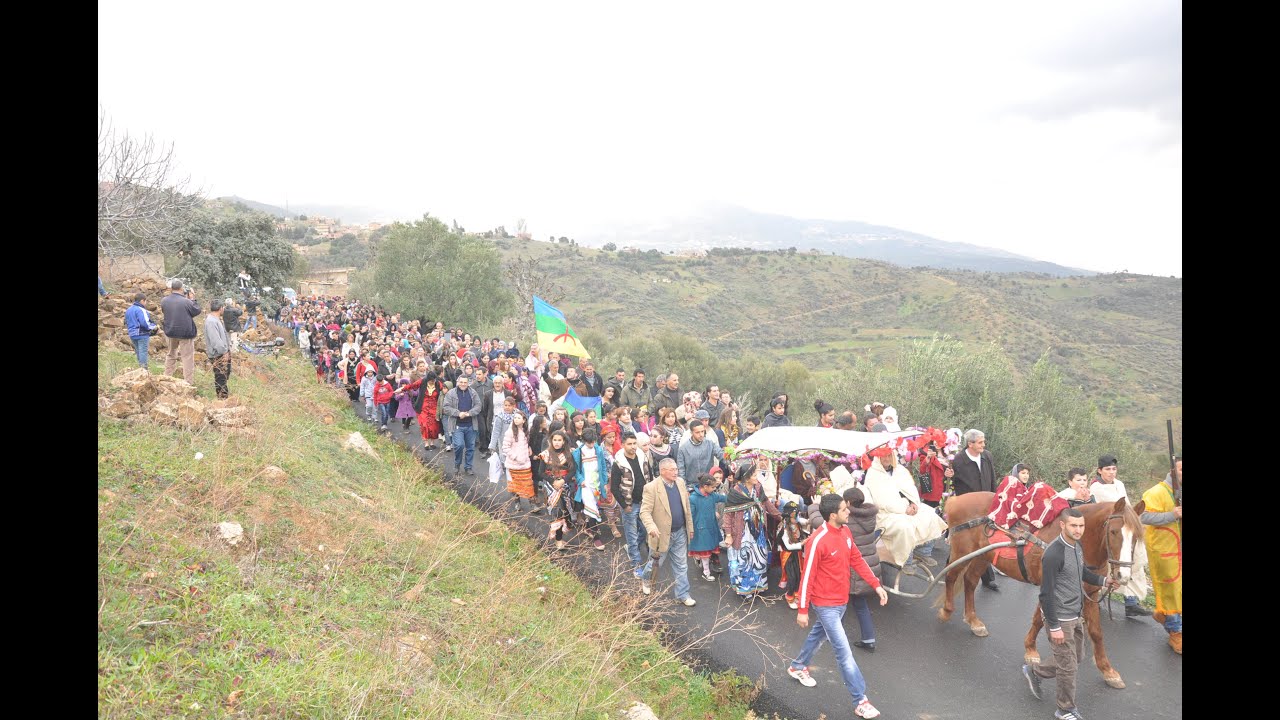 Célébration de Yennayer 2966 dans L'arch d'Ouzellaguen (w.Bejaia).