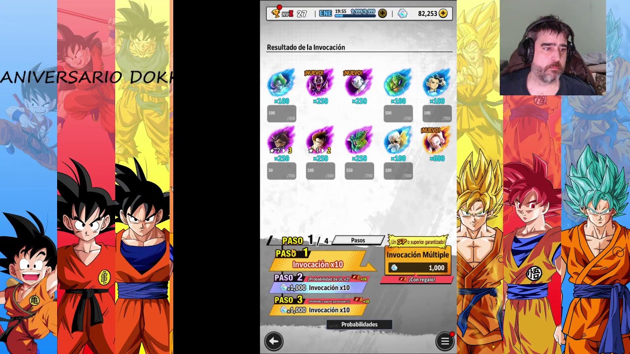 Iniciamos cuenta en el Dragon Ball Legends!! Necesito ayuda!!