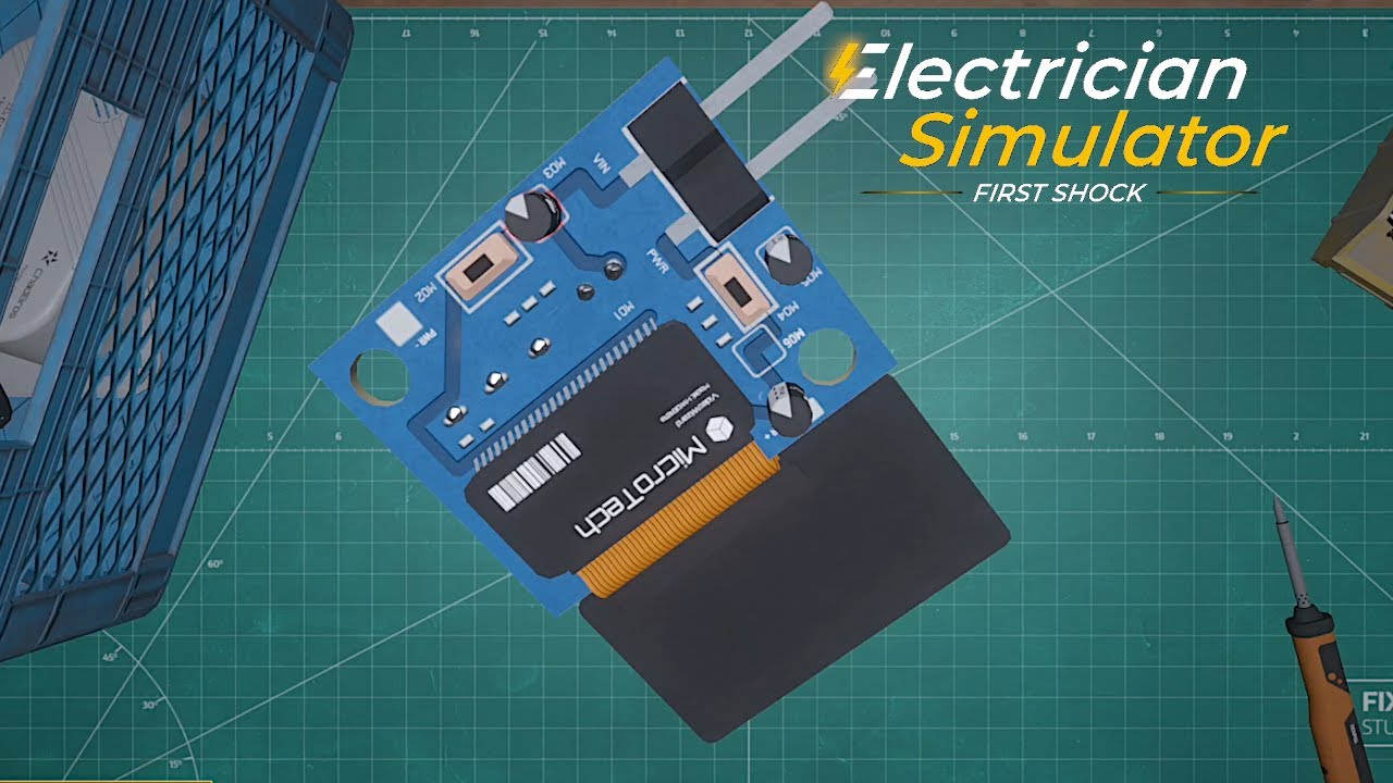 It's my first day on the job fixin' electricity in Electrician Simulator- First Shock