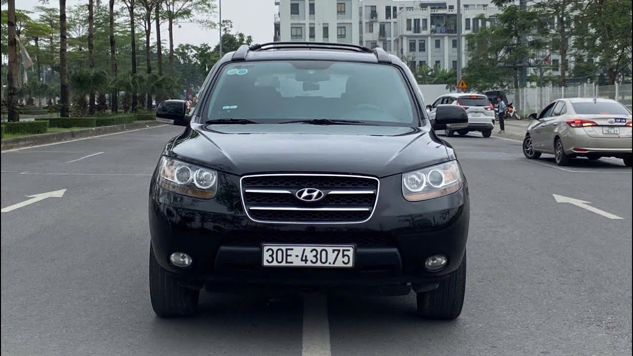 Bán Huyndai Santafe MLX 2008 máy dầu nhập hàn chạy 21v km zin máy số zin xe đẹp khó tìm giá 2 đồng