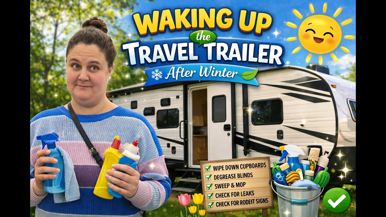 Our Simple RV Spring Cleaning Routine