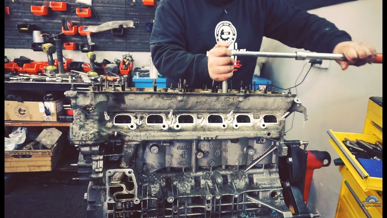 ENGINE RESTORATION BMW M54B30 disassembly