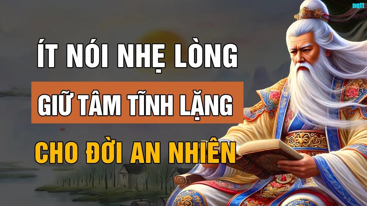 ÍT NÓI CHO NHẸ LÒNG   GIỮ TÂM TĨNH LẶNG CHO ĐỜI AN NHIÊN   LỜI CỔ NHÂN DẠY HAY VÔ CÙNG