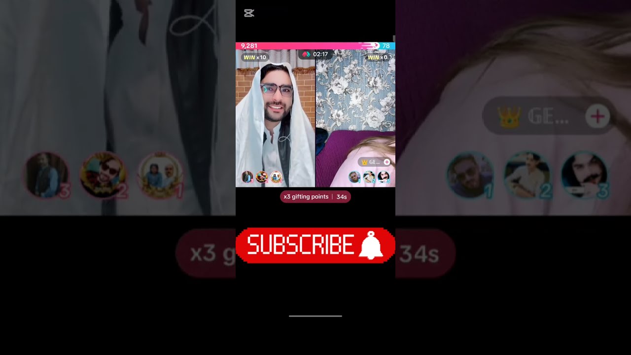 Saddam sani vs geet ❤️💕💖 tiktok live video full gup shup