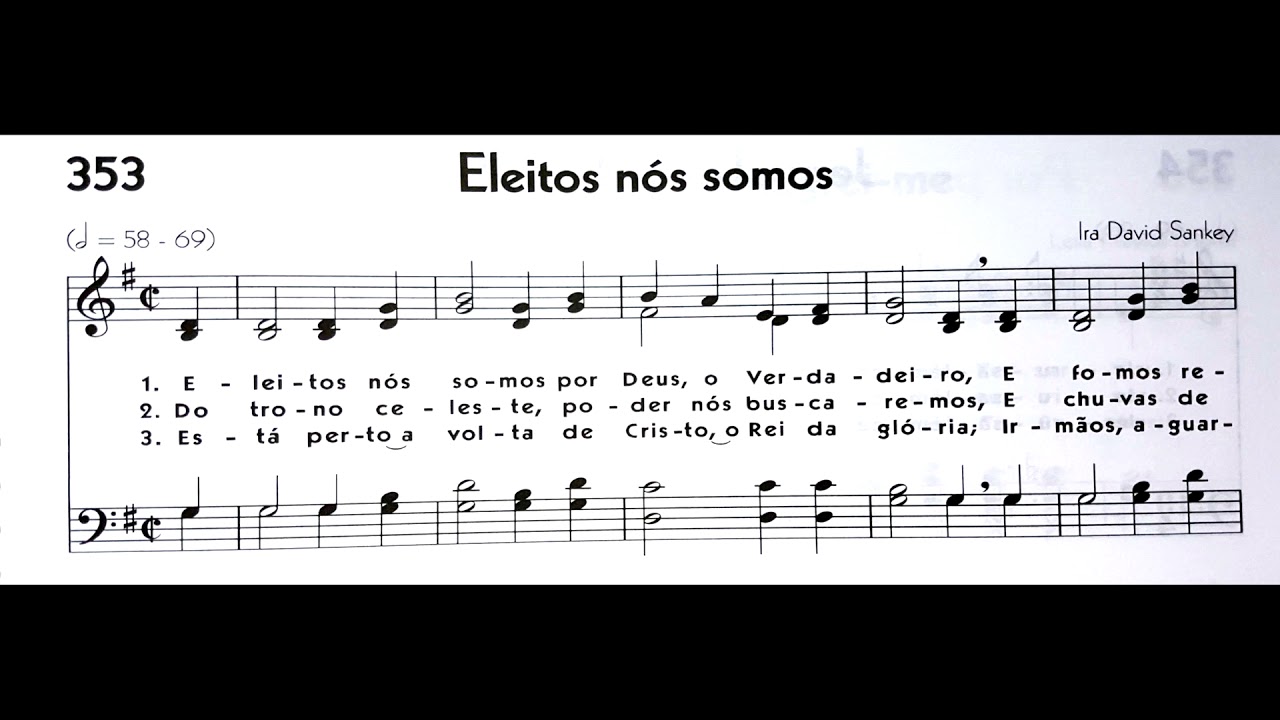 Hin&aacute;rio 5 CCB - Hino 353 - Eleitos n&oacute;s somos - Strings - Teclado Yamaha PSR S670