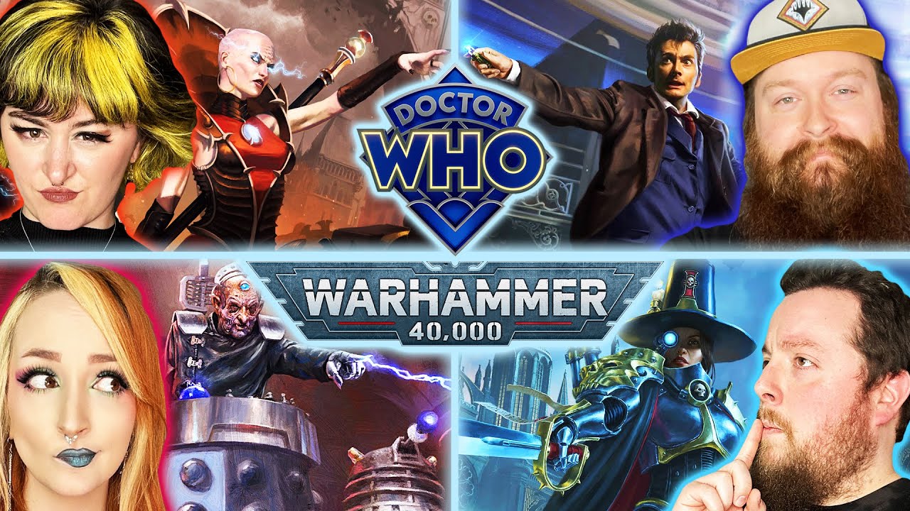WARHAMMER 40K vs DR. WHO PRECONS | Lucea Kane vs. Tenth Doctor vs. Davros vs. Inquisitor Greyfax