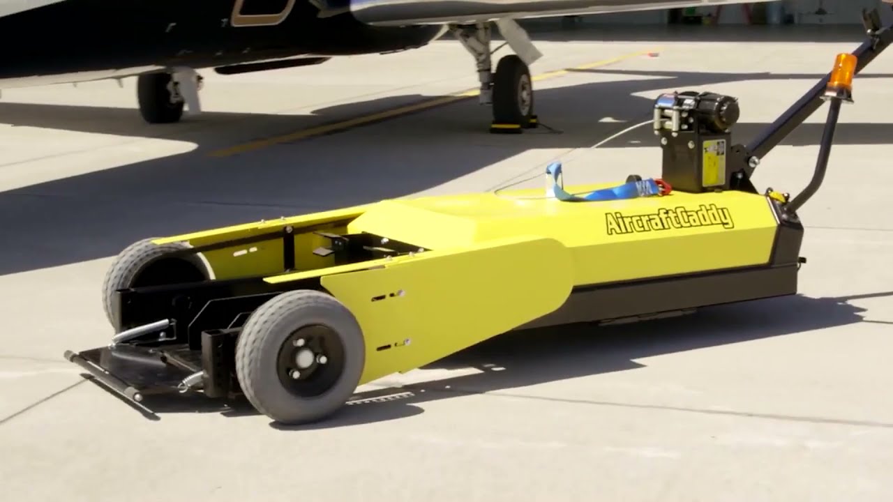 AircraftCaddy Airplane Tugs Move Planes Quickly & Easily